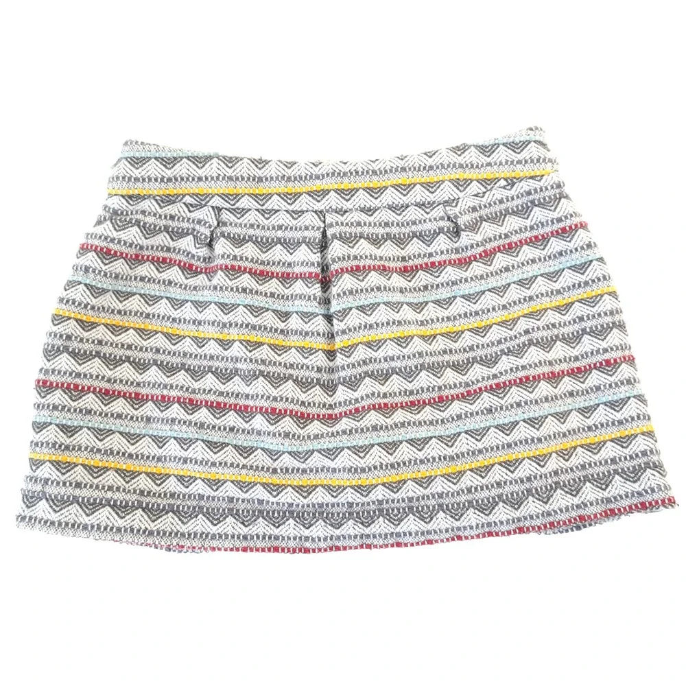 Genuine Kids OshKosh Toddler Girls 3T Jacquard Stripe Skirt 9